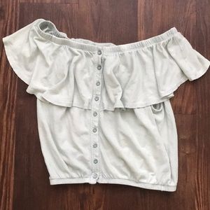 Off the shoulder Free People Shirt